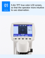 Optical Ophthalmology Instruments 5.7 Inch LCD Screen Automatic Lens Meter