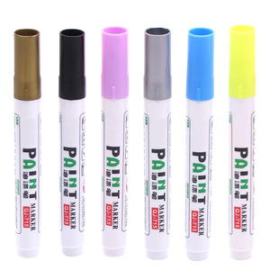 Hot Selling <b>White</b> Permanent Marking Automobile <b>Tire</b> Metal <b>Paint</b> Marker - Product Image 2
