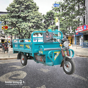 Triciclo Elettrico a Tre Porte di Alta Qualità 1500W 2.2M con Carrozzeria Aperta per Adulti, Uso Cargo, Carico Utile 400kg+, Autonomia 70-90km - Product Image 4