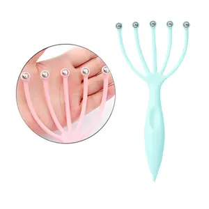 Hot Bán Năm Ngón Tay Da Đầu Massager Claw Căng Thẳng Relief Massage Cho Đầu Cho Thư Giãn Sâu