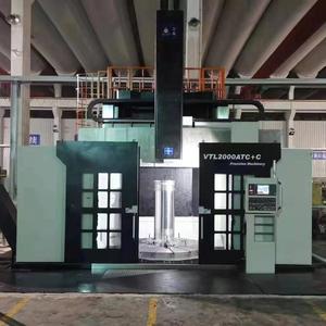 VTL2000ATC+C Fanuc 중형 트윈 스핀들 CNC 수직 선반 - Product Image 2