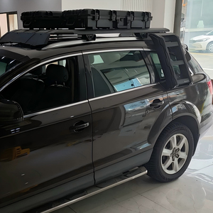 Panier <span class=keywords><strong>de</strong></span> <span class=keywords><strong>toit</strong></span> en alliage d'aluminium pour bagages, échelle latérale et boîte latérale pour <span class=keywords><strong>Audi</strong></span> <span class=keywords><strong>Q3</strong></span> 2013-2018 - Product Image 5