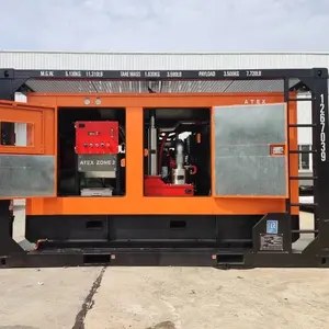 Explosion Protection Air Compressor Zone 2 Sullair 600CFM Electric Start with Lifting Frame for Offshore Services