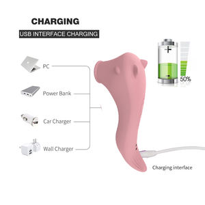 Vibrador de Succión Clitoral con Forma de Delfín Azul 2021, Bonito Vibrador Sexual para Masaje de Clítoris y Vagina, Vibrador de Succión de Pene - Product Image 3