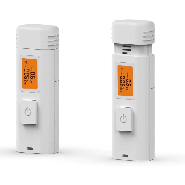 Digitale Alkoholtest Met Waarschuwing Herinnering KC-26 Nieuwe Ontwerp Blaastest Oem Alcohol Tester Alcoholimetro