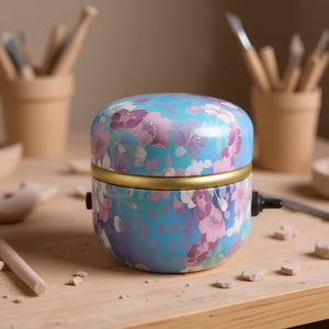 Mini tour de potier A163ser avec volant métallique pour la création céramique - Product Image 2