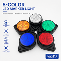 Nouveau design, haute qualité, ENSAITE DH-006, feux de position latéraux LED 12V 24V pour camion, remplacement pour remorque, affichage 7 segments