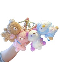 Pendentif Poupée - Peluche Animale Mignonne pour Maternelle, Pendentif de Sac à Dos, Porte-clés en Peluche