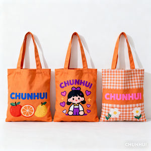 Alltags gebrauch Geschenk anpassbare einfarbige Schulter Plain benutzer definierte Logo Leinwand Einkaufstasche Baumwolle mit personal isiertem Design - Product Image 2