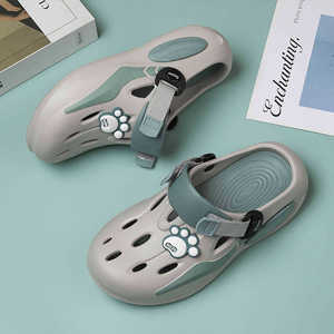 Sandalias de Plataforma Heyun para Mujer, Tallas 35-40, Suela de EVA Antideslizante, Diseño de Huella, para Playa - Product Image 3