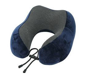 Produsen grosir busa memori baru profesional OEM bantal leher perjalanan portabel untuk pesawat terbang - Product Image 5