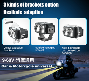 หลอดไฟ LED ทรงสี่เหลี่ยมสำหรับรถยนต์เจ็ตัวร์9-60V 80W 6000K สำหรับ<span class=keywords><strong>รถ</strong></span>บรรทุกไฟ LED สามสี - Product Image 6