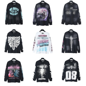 Sudadera con Capucha de Algodón Estampada de la Marca de Moda Europea y Americana Hell Star, Otoño 2024, para Hombre, Mujer y Parejas Jóvenes - Product Image 5