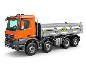 Camión Volquete Hidráulico <span class=keywords><strong>RC</strong></span> <span class=keywords><strong>8x8</strong></span> K3367 RTR 1/14, 2.4G, Eléctrico, Metálico, con Control Remoto, Modelo de Construcción para Aficionados - Product Image 2