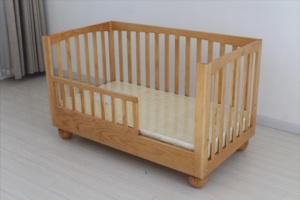 <span class=keywords><strong>Lit</strong></span> bébé moderne en bois, berceau réglable en hauteur, bois massif, utilisation hospitalière, <span class=keywords><strong>lit</strong></span> pour enfant de 0 à 3 <span class=keywords><strong>ans</strong></span> - Product Image 3