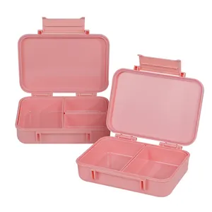 BPA Free Bento Box for Teenagers and Adults Safe and Secure Plastic Baby Food Container with Lids for Sealed Food Storage