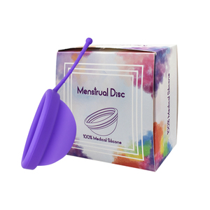Disco <span class=keywords><strong>Menstrual</strong></span> de Silicona de Grado Médico 100%, Copa <span class=keywords><strong>Menstrual</strong></span>, Disco <span class=keywords><strong>Menstrual</strong></span> - Product Image 2
