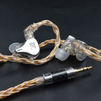 Câble KZ 90-7 Pin C 8 brins 784 conducteurs plaqué argent détachable 2 broches 3,5 mm Zsn Zsn Pro Zs10 Pro Csn C12