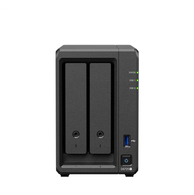 New Product Nas DS725+ Small Business Use 2 Bay Built-in 2.5GbE Port Mini Data Nas Storage Server