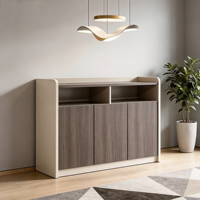 Meuble de rangement latéral de bureau en bois écologique de qualité E0, verrouillable, pour archives et dossiers