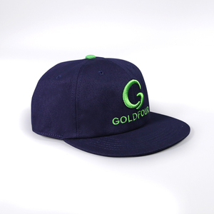 Vente en gros OEM Custom 6 Panel Cotton <span class=keywords><strong>Snapback</strong></span> Cap Unisex non structuré Yupoonge Flat Bill Baseball Hat - Product Image 3