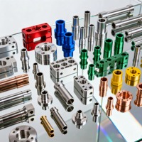 Mecanizado CNC de 5 Ejes, Piezas Mecánicas de Aleación de Aluminio de Alta Precisión, Accesorios Mecánicos Personalizados OEM