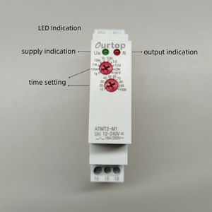 Có thể điều chỉnh điện áp ourtop On-Delay Modular Thời gian chuyển tiếp kích hoạt Thời gian trễ chuyển tiếp cho người hâm mộ - Product Image 6