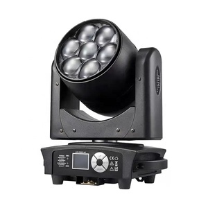 Led Mini Bee Eye 7x40w RGBW 4in1 xoay Len Zoom rửa chùm di chuyển đầu DJ Disco bar Club KTV ánh sáng sân khấu - Product Image 2