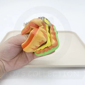 Juguete Antiestrés de PU con Forma de Pan Tostado, de Levantamiento Lento, para Niños, Educativo, 90mm, Cápsula Gashapon - Product Image 3