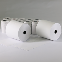Rouleaux de papier thermique pour caisse enregistreuse industrielle Gold East BPS Free 80*80mm, écologiques, sensibles à la chaleur, pour imprimantes POS et ATM