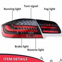 Luces Traseras LED Mejoradas para BMW E92 Coupé 2006-2012, Luces Traseras Modificadas con Señal de Giro Dinámica Secuencial