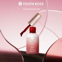 Ensemble de vernis gel Youth Rose 15ml, 12 couleurs, longue tenue, nude, transparent, blanc, rose, nail art professionnel, gel UV, fournisseur de vernis en gros
