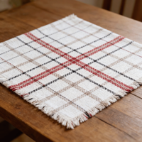 Tissu en lin tricoté teint en fil léger uni pour robe, ornement personnel, nappe, serviette de canapé, doublure de tapisserie, sac personnalisé