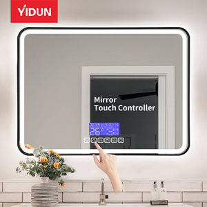 YIDUN 12W/24W LEDミラースイッチコントローラー時間温度表示12Vバスルーム照明バスルーム用調光 - Product Image 6