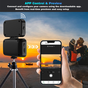 Professionele digitale 4K-videocamera zonder scherm met WIFI-hotspot en macrolens - Product Image 3
