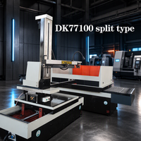 DK77100 Machine de découpe de fil EDM CNC personnalisable avec composants de moteur à engrenages de moteur à noyau