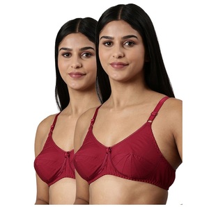 Soutien-gorge couleur bordeaux pour femme, doux, extensible et confortable, idéal pour les tenues ethniques - Product Image 6