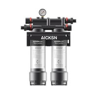 Aicksn Prix d'usine Filtre à eau à osmose inverse Purificateur d'eau Hot & Cold Ro Filter Coffee Counter Top House Water Filter