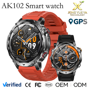 สมาร์ทวอทช์ AK102 รุ่นใหม่ ปี 2026 สำหรับผู้ชาย แบตเตอรี่ 1100mAh ระบบ GPS รองรับการโทรผ่านบลูทูธ วัดอัตราการเต้นของหัวใจ หน้าจอ HD ขนาด 1.7 นิ้ว สำหรับกิจกรรมกลางแจ้ง นาฬิกาอัจฉริยะ OEM - Product Image 6