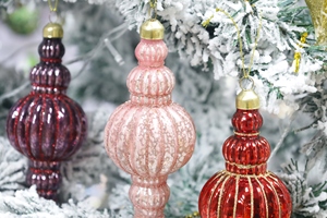 Juego de Adornos de Vidrio de Alta Calidad para Decoración del Hogar, Adornos de Alta Calidad para Árboles de Navidad - Product Image 6