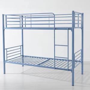 <span class=keywords><strong>Lit</strong></span> superposé moderne en métal bleu pour adultes et enfants, cadre en acier durable avec revêtement en poudre, <span class=keywords><strong>lit</strong></span> de dortoir gain de place - Product Image 3