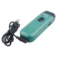 Escáner de Código de Barras Inalámbrico Xkancode 2D 2.4G BT, Escáner de Código QR Portátil, Mini Escáner de Código de Barras de Bolsillo