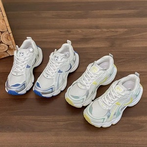 Chaussures de marche Dshsh pour tous sports - Respirantes, antidérapantes, en toile et cuir synthétique, semelle extérieure en caoutchouc, à lacets, talon bas, légères - Product Image 3