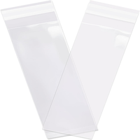 Sacs en plastique transparents OPP autocollants refermables jetables pour chaussettes, vêtements, cadeaux, petits accessoires, emballage en gros