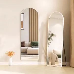 Trang trí nội thất cong khung sàn đứng gương đầy đủ chiều dài từ nhà cung cấp Trung Quốc