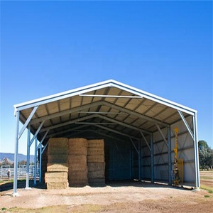 Granges à poteaux personnalisées Kits de construction en métal Entrepôts Hangar de stockage en acier Hangars de garage - Product Image 4