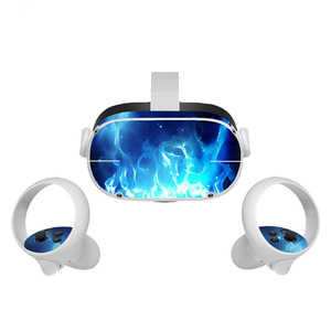สติ๊กเกอร์ป้องกัน Oculus Quest 2 สำหรับชุดหูฟัง VR และคอนโทรลเลอร์ วัสดุ PVC กันน้ำ สำหรับผู้เล่นวิดีโอเกม - Product Image 5