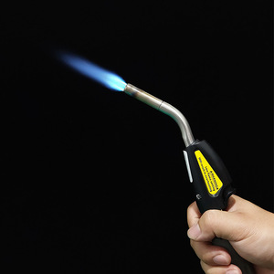 Antorcha de Soldadura de Gas Propano con Manguera de 3 Metros, Cabezal Angulado, Interruptor Único e Ignición Manual para Reparación de Refrigeración - Product Image 2