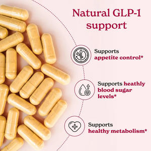 Berine GLP 1200mg 60 Capsules - Plus Pure True Ceylon kayu manis, berine GLP suplemen untuk sistem imun - Product Image 2