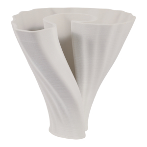 Vaso Stampato in 3D, Vaso Decorativo Contemporaneo per Soggiorno, Camera da Letto, Ufficio, Casa, Elegante Vaso in Resina - Product Image 1